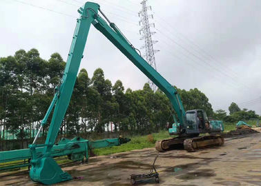 Blue Kobelco Long Arm SK260 18 Meter 3210 Mm Fold Height CE Approved With 0.5 Cum Bucket