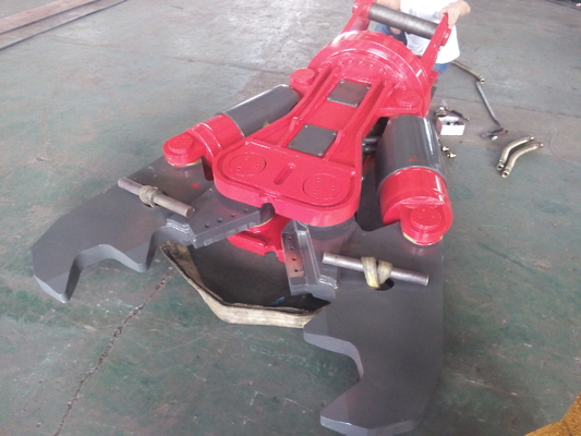 360 องศาหมุน excavator การทําลายแนบ Demoliton Shear สําหรับ excavator 30 ตัน