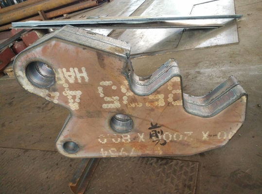360 องศาหมุน excavator การทําลายแนบ Demoliton Shear สําหรับ excavator 30 ตัน