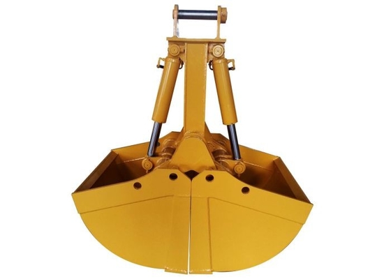 เครื่องขุด Clamshell Bucket Clamshell Grapple Excavator เครื่องขุดประสิทธิภาพสูง เครื่องติดตั้งที่มีความจุสูง