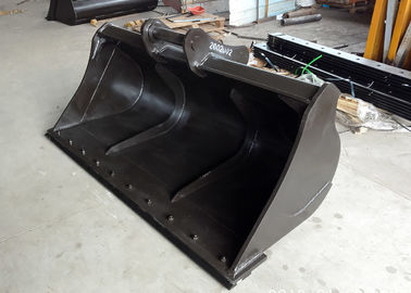 20T Excavator Rock Bucket, Excavator อะไหล่ 2m ความกว้าง 1.35 Cum Wide Clean ง่าย