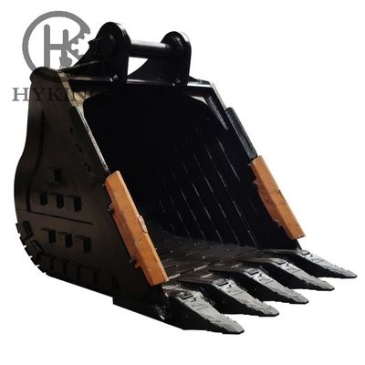 Heavy Duty Hydraulic Excavator Bucket with 4m³ Capacity and High Quality Bucket Tooth for 70ton Excavators